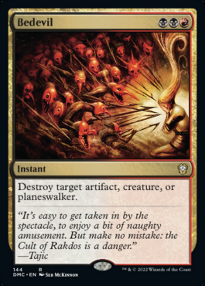 Bedevil [Dominaria United Commander] | Good Games Adelaide SA