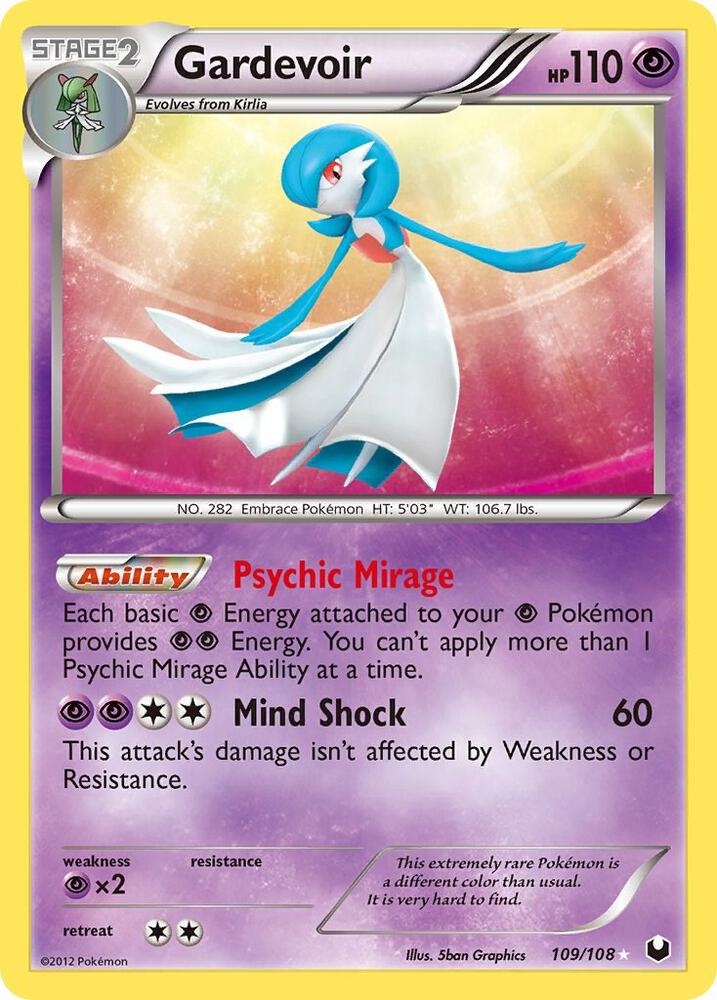 Gardevoir 109/108 (Dark Explorers)  - Holofoil | Good Games Adelaide SA
