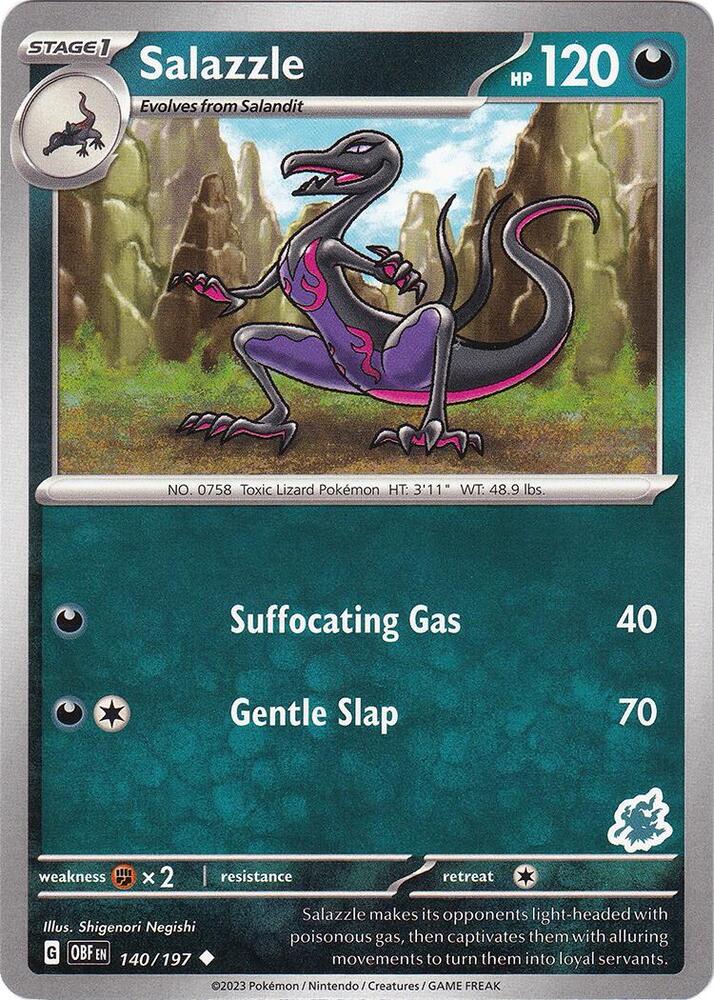 Salazzle Darkrai Deck 140/197 (Battle Academy 2024)  | Good Games Adelaide SA