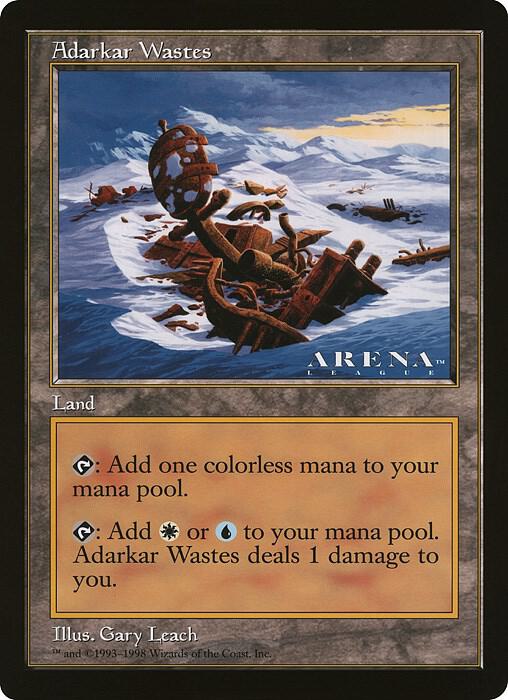 Adarkar Wastes Arena League  (Oversize Cards)  | Good Games Adelaide SA