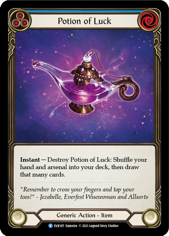 Potion of Luck [EVR187] (Everfest)  1st Edition Normal | Good Games Adelaide SA