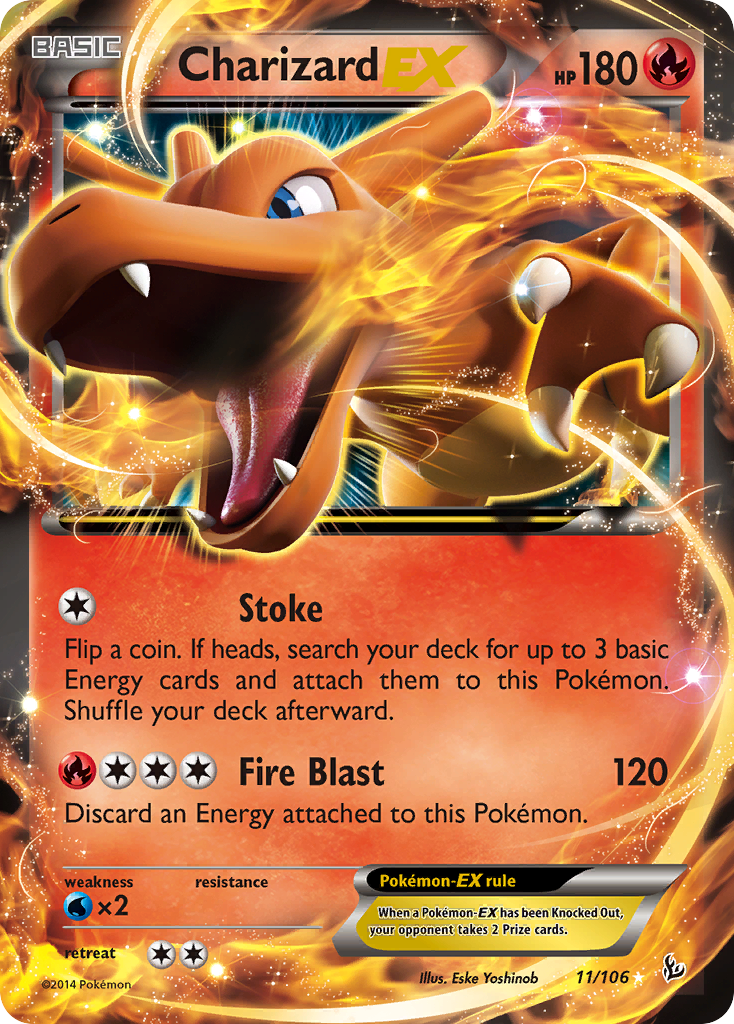 Charizard EX (11/106) [XY: Flashfire] | Good Games Adelaide SA
