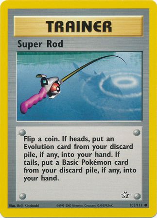 Super Rod (103/111) [Neo Genesis Unlimited] | Good Games Adelaide SA