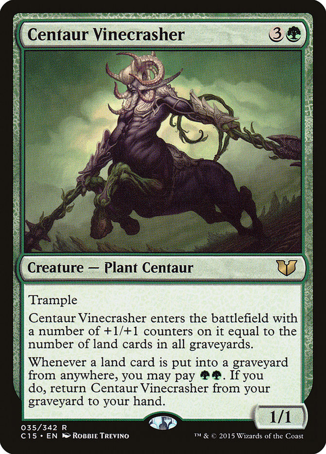 Centaur Vinecrasher [Commander 2015] | Good Games Adelaide SA
