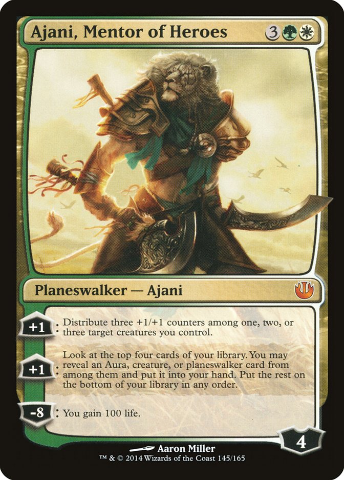 Ajani, Mentor of Heroes [Journey into Nyx] | Good Games Adelaide SA