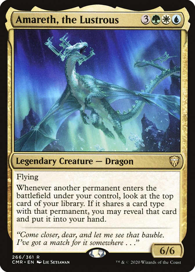 Amareth the Lustrous 266 (Commander Legends)  - Foil | Good Games Adelaide SA