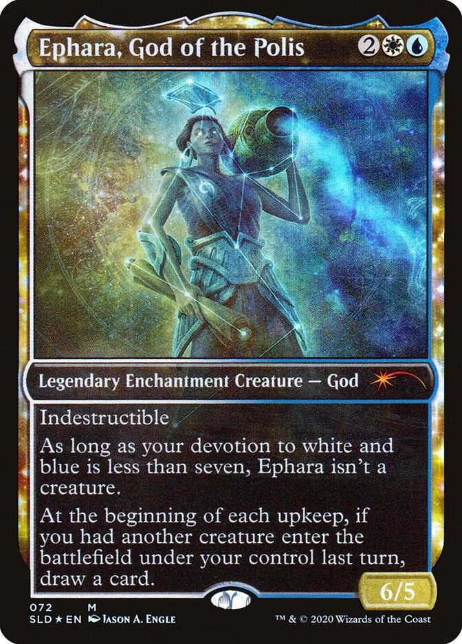 Ephara, God of the Polis 72/1 (Secret Lair Drop Series)  - Showcase Foil | Good Games Adelaide SA