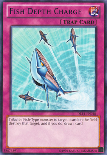 Fish Depth Charge (Purple) [DL14-EN018] Rare | Good Games Adelaide SA