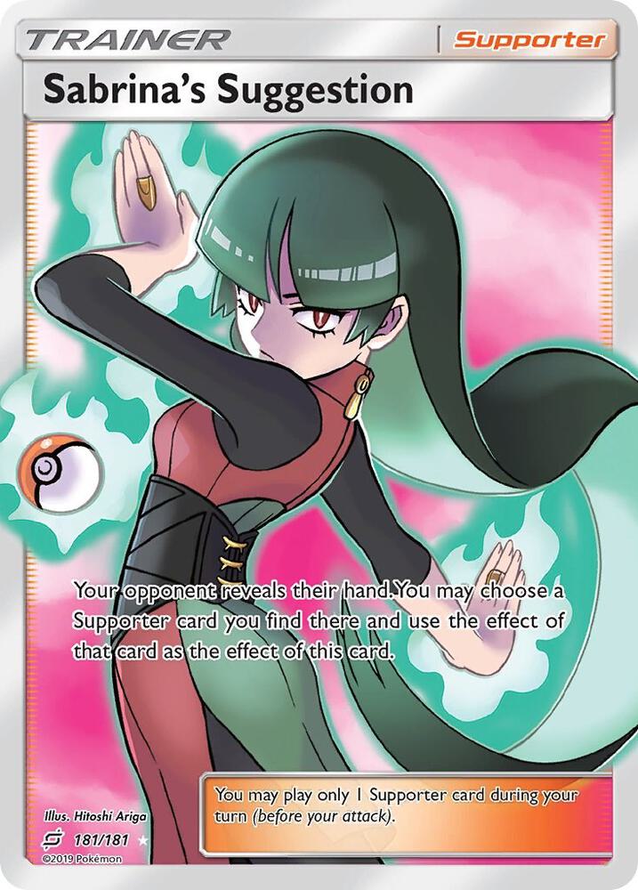 Sabrinas Suggestion Full Art 181/181 (SM - Team Up)  - Holofoil | Good Games Adelaide SA