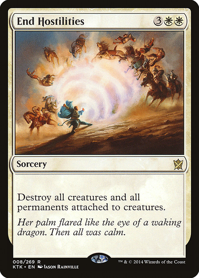 End Hostilities 8 (Khans of Tarkir)  - Foil | Good Games Adelaide SA