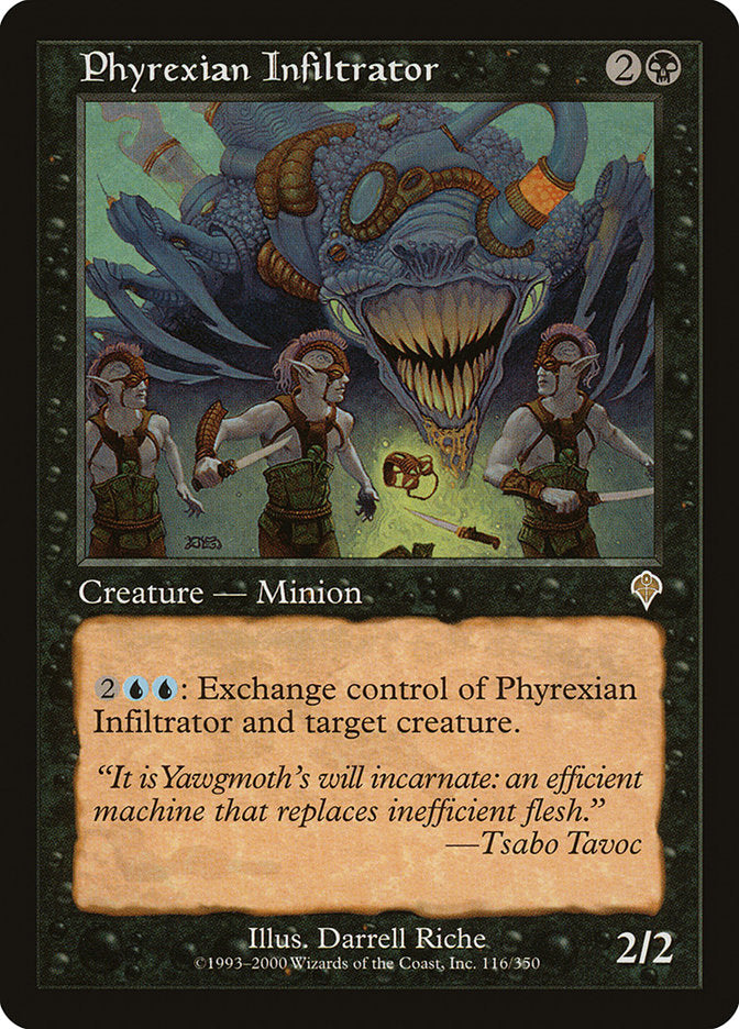 Phyrexian Infiltrator 116 (Invasion)  - Foil | Good Games Adelaide SA