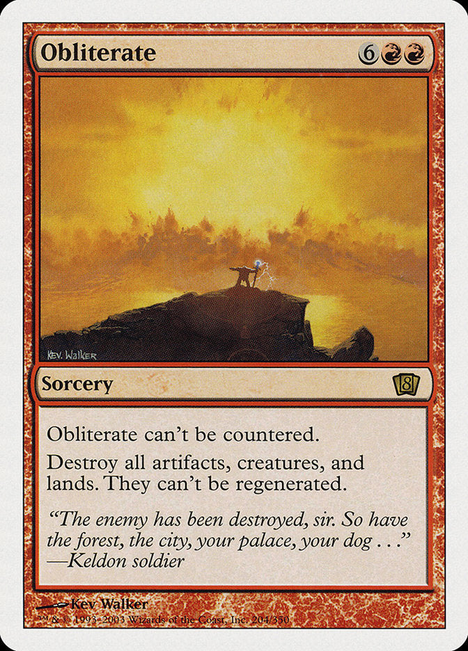 Obliterate 204 (8th Edition)  | Good Games Adelaide SA
