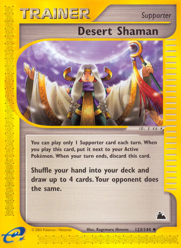 Desert Shaman (123/144) [Skyridge] | Good Games Adelaide SA