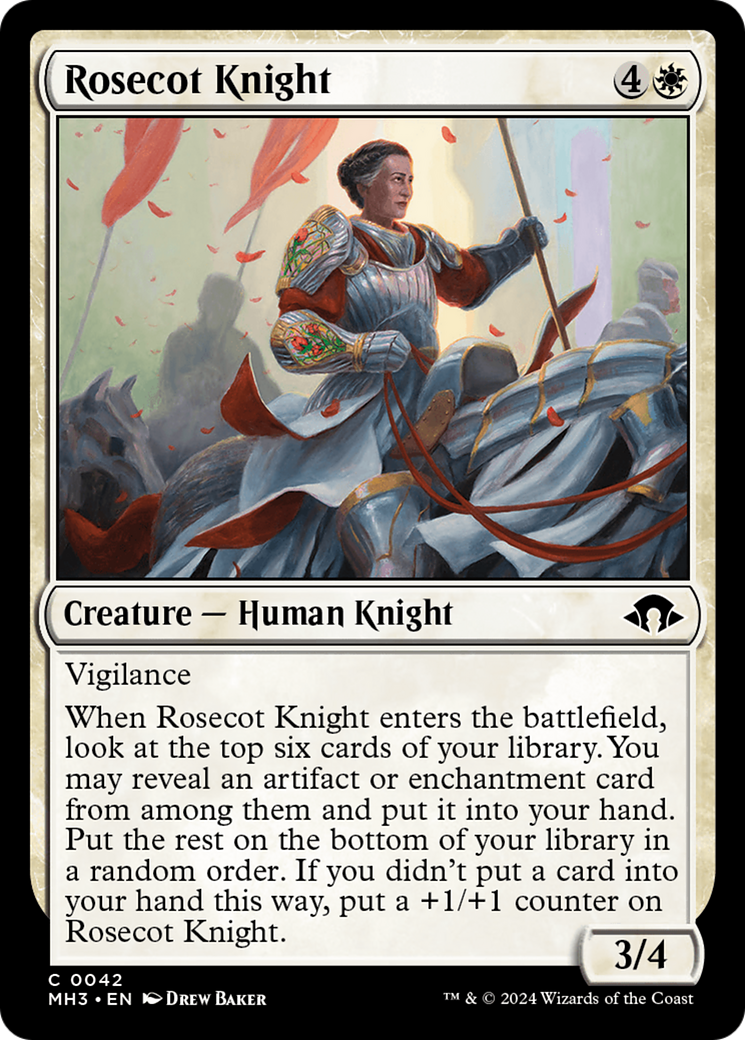 Rosecot Knight [Modern Horizons 3] | Good Games Adelaide SA