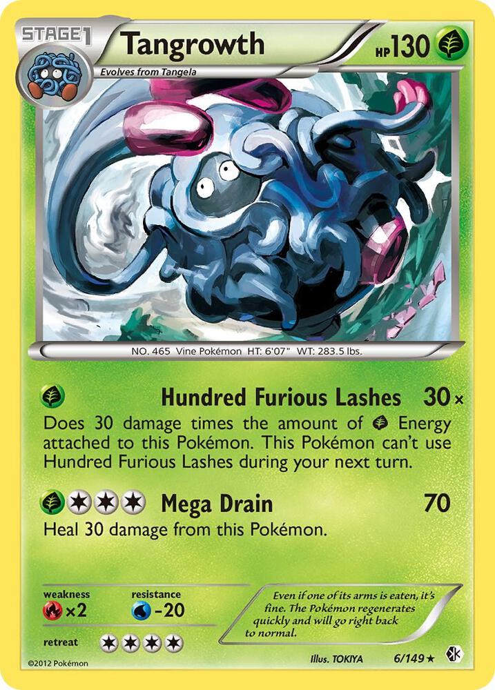 Tangrowth 6/149 (Boundaries Crossed)  - Holofoil | Good Games Adelaide SA