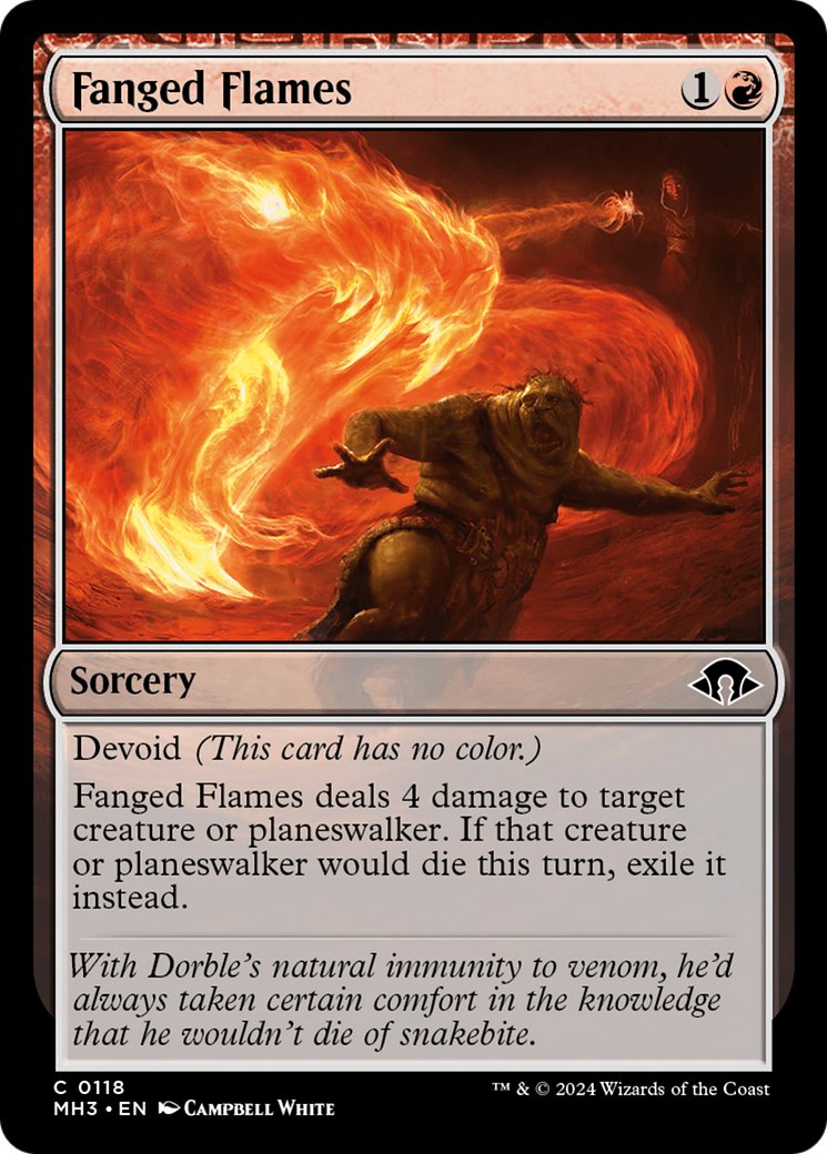 Fanged Flames [Modern Horizons 3] | Good Games Adelaide SA