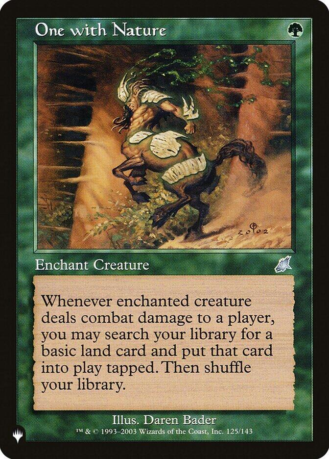One with Nature 125/143 (The List Reprints)  | Good Games Adelaide SA