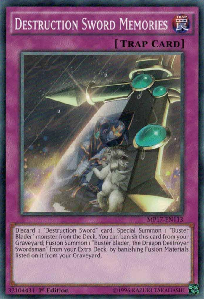Destruction Sword Memories [MP17-EN113] Common | Good Games Adelaide SA