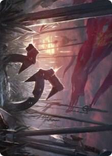 Field of Ruin Art Card 72 (Art Series: Innistrad: Midnight Hunt)  | Good Games Adelaide SA