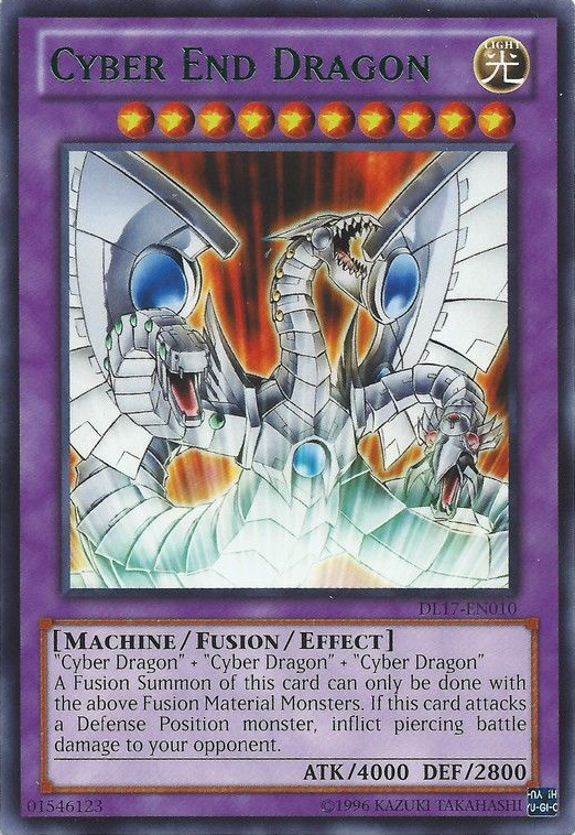 Cyber End Dragon (Green) [DL17-EN010] Rare | Good Games Adelaide SA