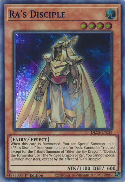 Ra's Disciple (Purple) [DLCS-EN026] Ultra Rare | Good Games Adelaide SA