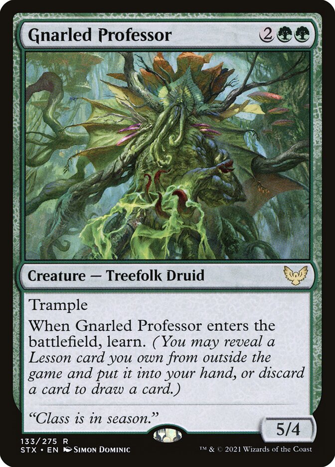 Gnarled Professor 133 (Strixhaven: School of Mages)  | Good Games Adelaide SA