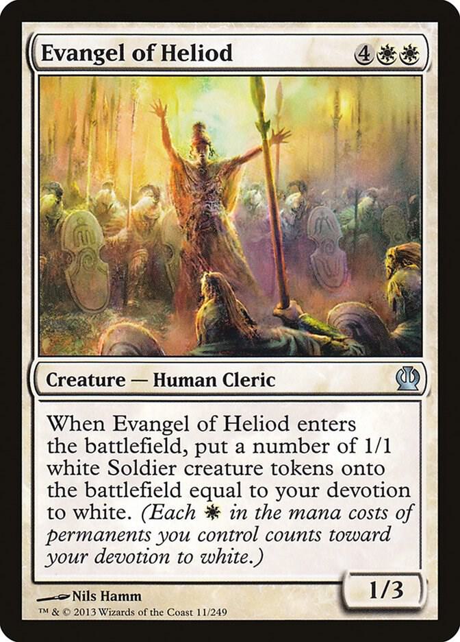 Evangel of Heliod 11 (Theros)  - Foil | Good Games Adelaide SA