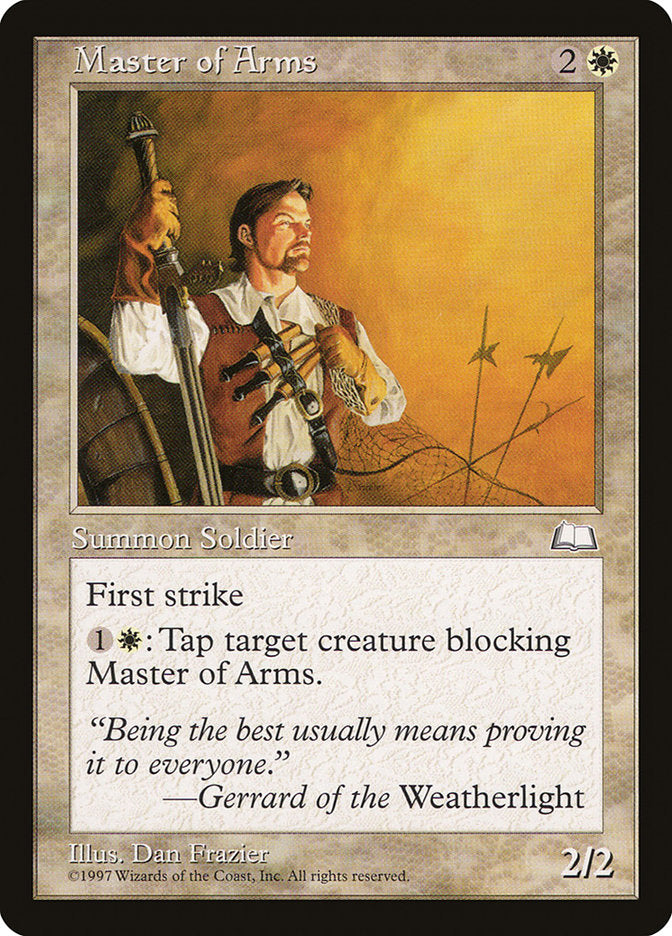 Master of Arms  (Weatherlight)  | Good Games Adelaide SA