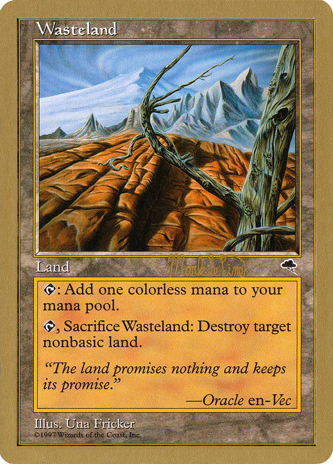 Wasteland (Mark Le Pine) [World Championship Decks 1999] | Good Games Adelaide SA