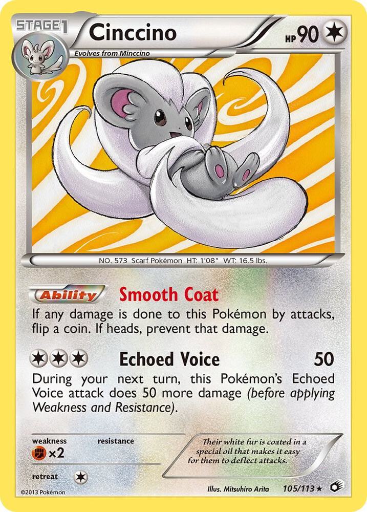 Cinccino 105/113 (Legendary Treasures)  - Holofoil | Good Games Adelaide SA