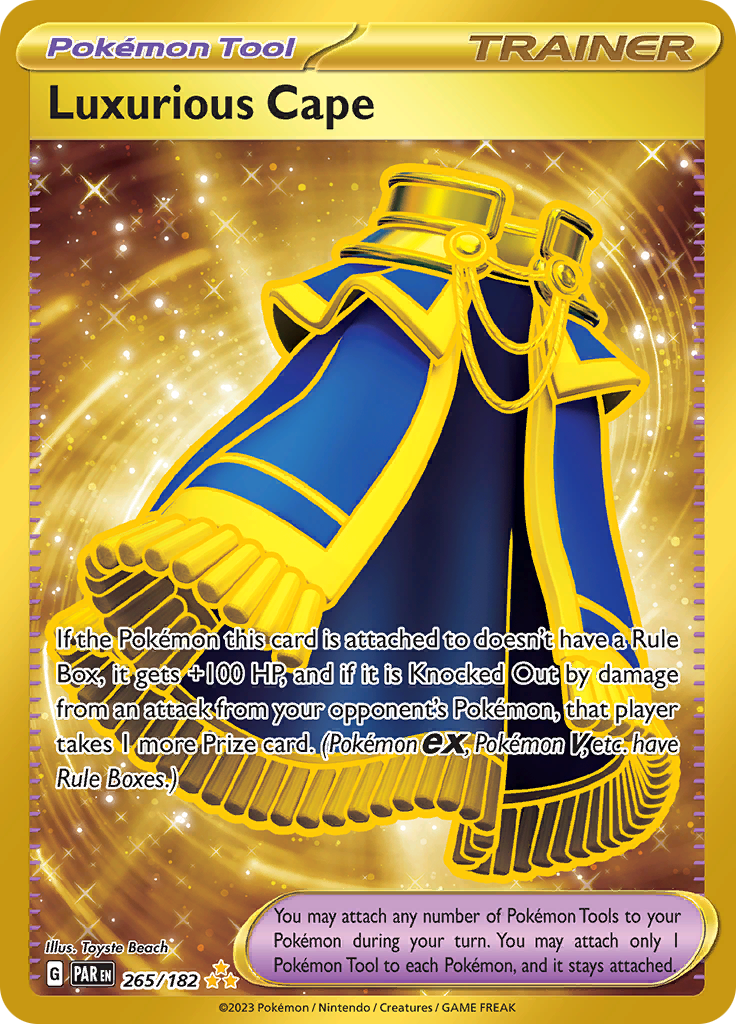 Luxurious Cape (265/182) [Scarlet & Violet: Paradox Rift] | Good Games Adelaide SA