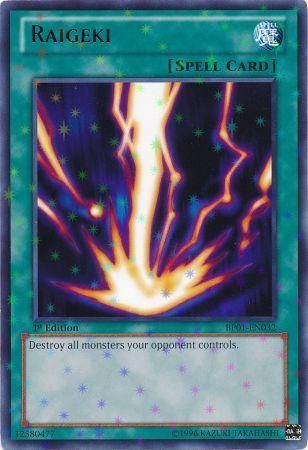 Raigeki [BP01-EN032] Starfoil Rare | Good Games Adelaide SA
