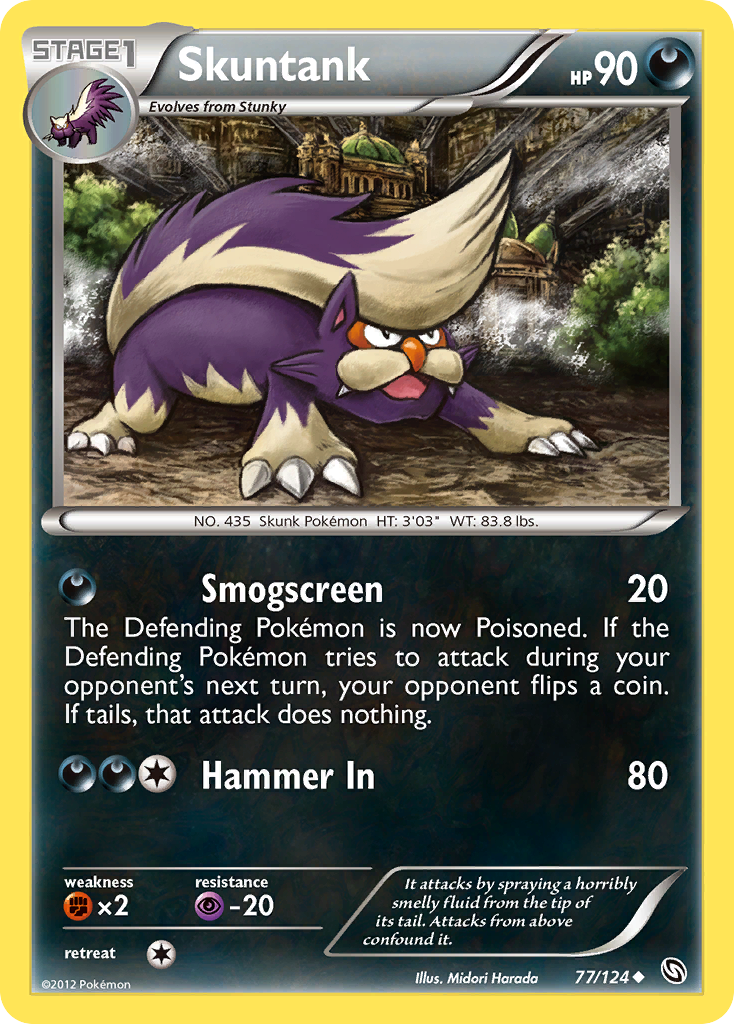 Skuntank (77/124) [Black & White: Dragons Exalted] | Good Games Adelaide SA