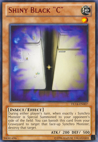 Shiny Black "C" (Red) [DL14-EN007] Rare | Good Games Adelaide SA