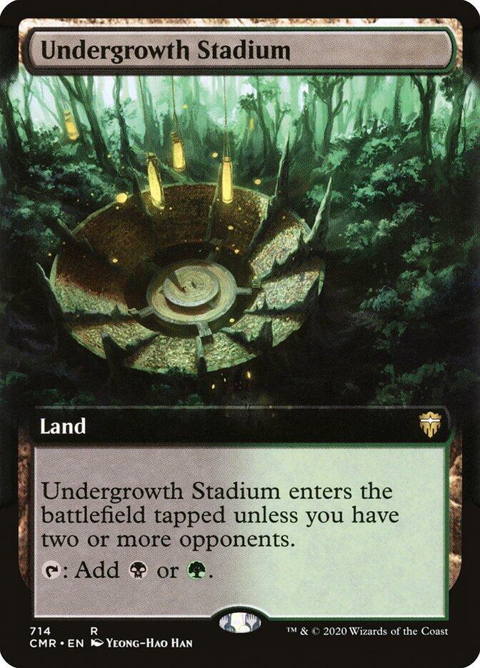 Undergrowth Stadium 714 (Commander Legends)  - Extended Art Foil | Good Games Adelaide SA