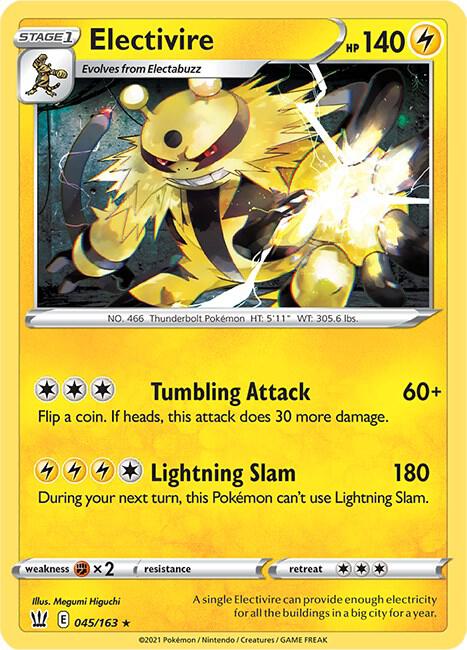 Electivire 045/163 (SWSH05: Battle Styles)  | Good Games Adelaide SA
