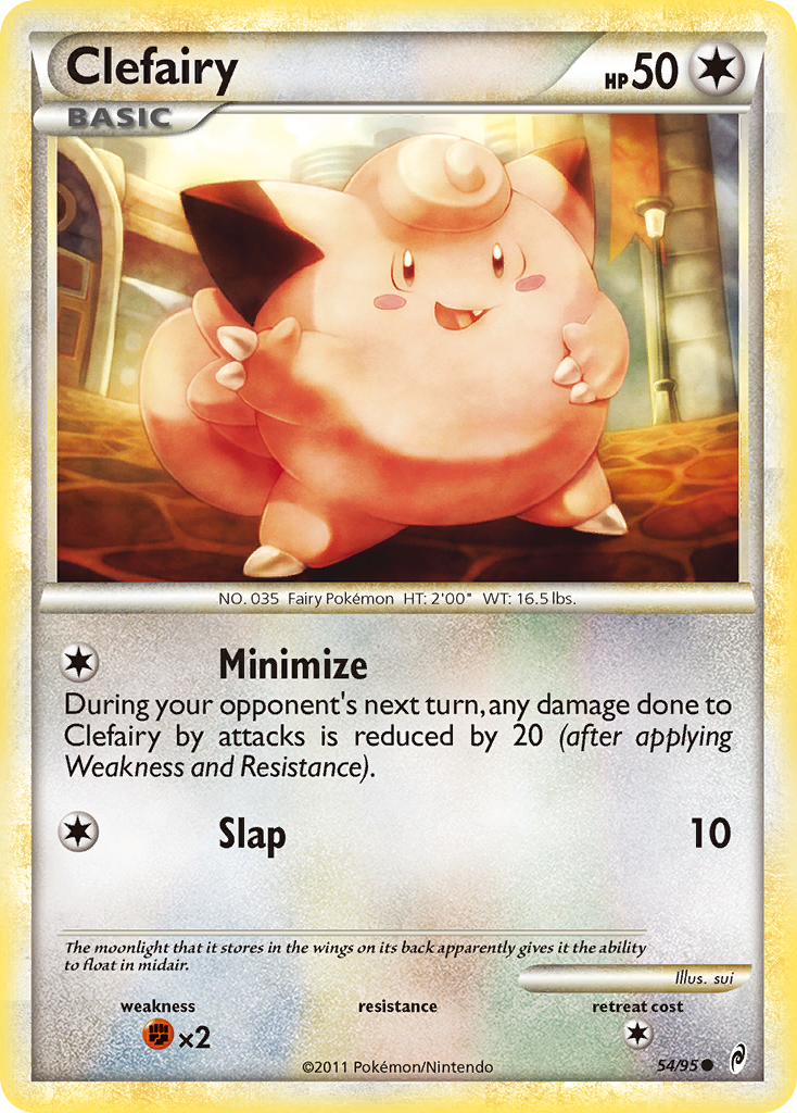Clefairy (54/95) [HeartGold & SoulSilver: Call of Legends] | Good Games Adelaide SA