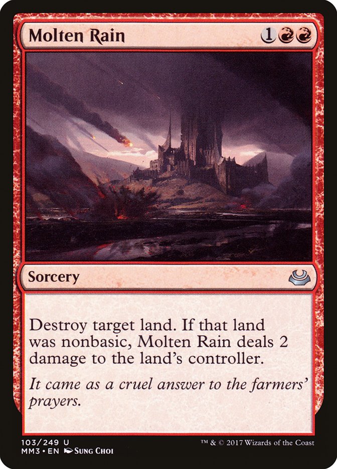 Molten Rain 103 (Modern Masters 2017)  | Good Games Adelaide SA