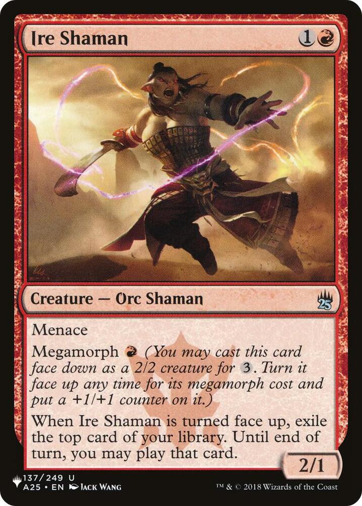 Ire Shaman 137/249 (The List Reprints)  | Good Games Adelaide SA