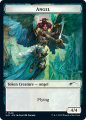 Angel // Spirit Double-Sided Token [Secret Lair Drop Series] | Good Games Adelaide SA