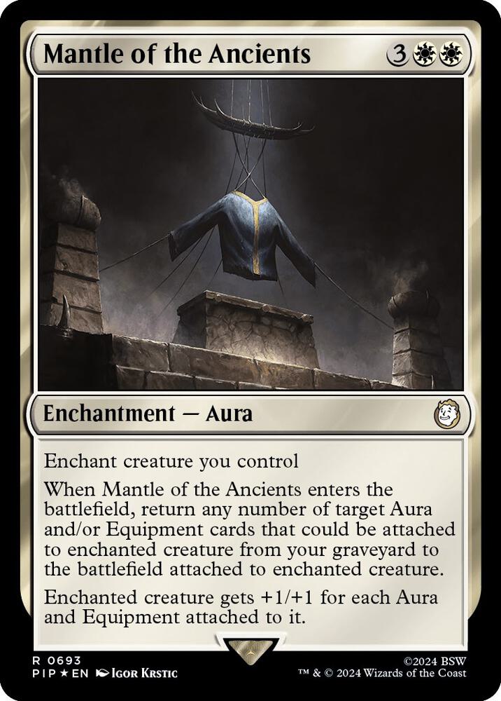 Mantle of the Ancients 693 (Universes Beyond: Fallout)  - Foil | Good Games Adelaide SA