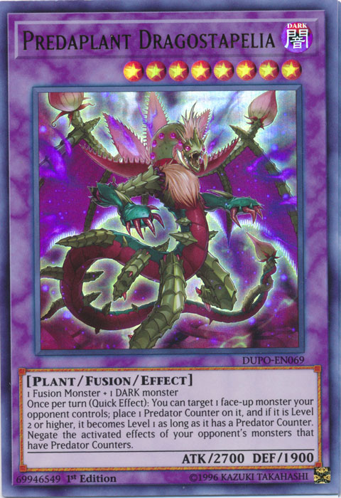 Predaplant Dragostapelia [DUPO-EN069] Ultra Rare | Good Games Adelaide SA