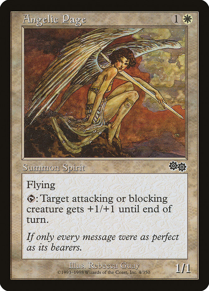 Angelic Page [Urza's Saga] | Good Games Adelaide SA