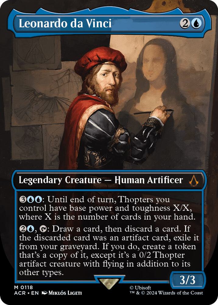 Leonardo da Vinci 118 (Universes Beyond: Assassin's Creed)  - Foil | Good Games Adelaide SA