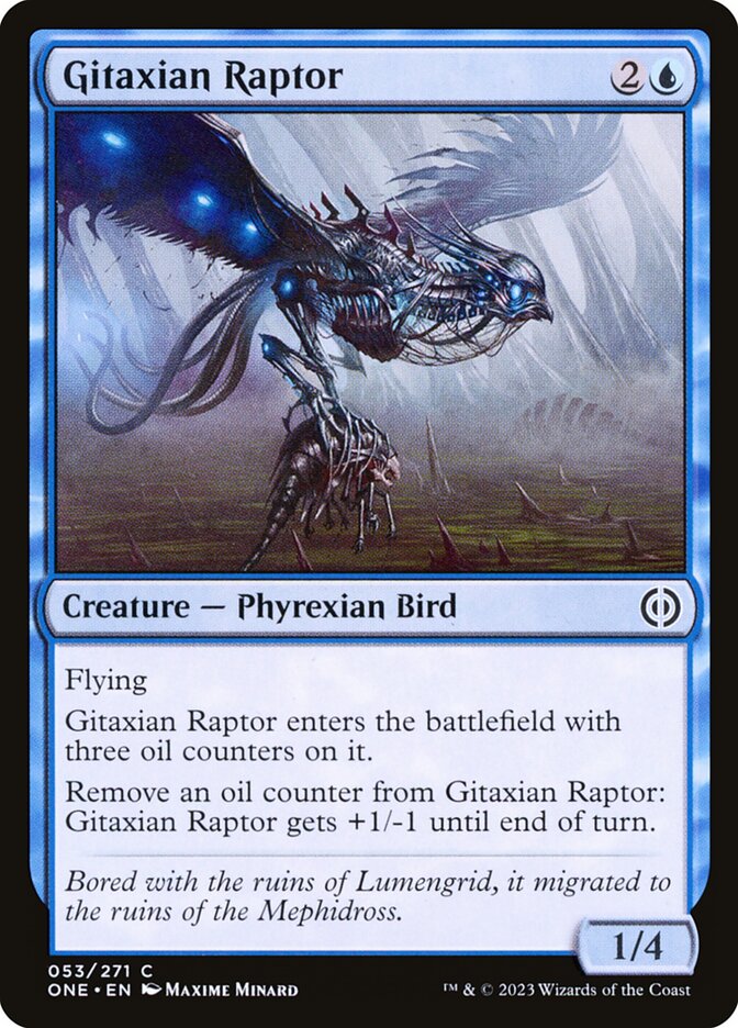 Gitaxian Raptor 53 (Phyrexia: All Will Be One)  | Good Games Adelaide SA