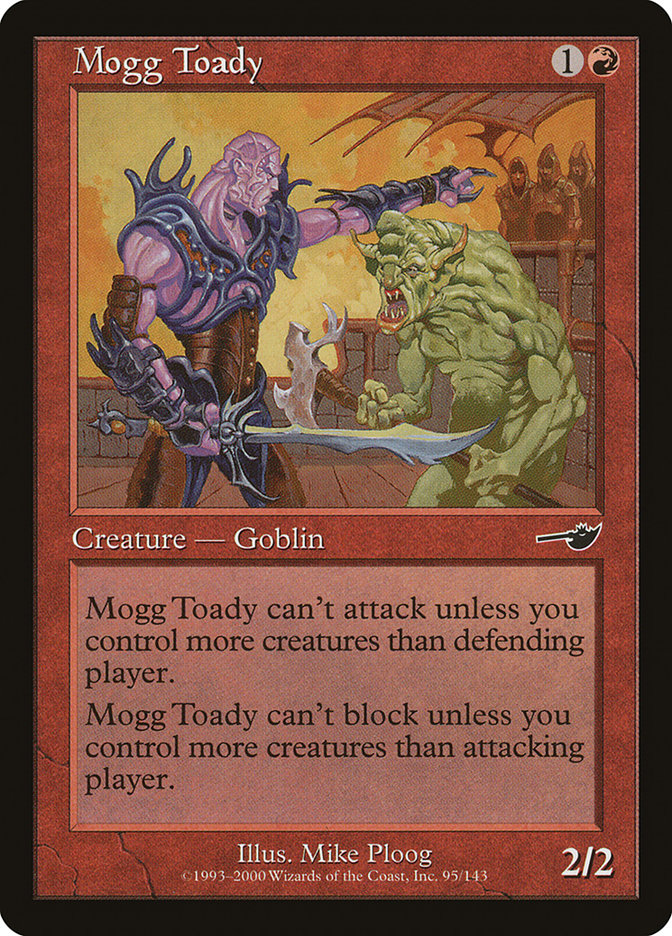 Mogg Toady 95 (Nemesis)  - Foil | Good Games Adelaide SA
