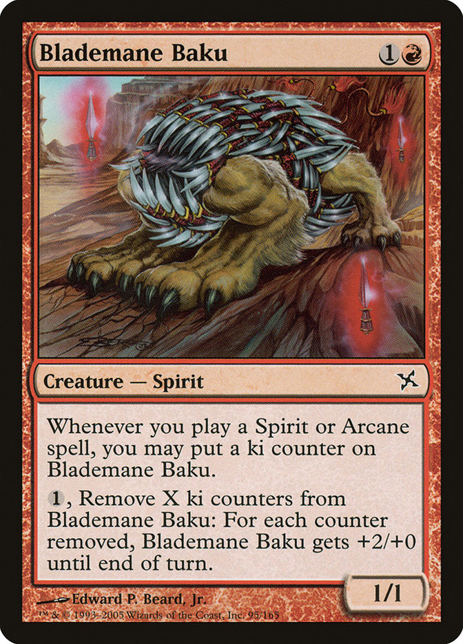 Blademane Baku 95 (Betrayers of Kamigawa)  | Good Games Adelaide SA