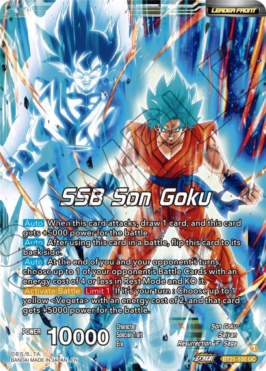 SSB Son Goku // SSB Vegeta, God-Level Power (BT21-100) [ZENKAI Series: Set 04] | Good Games Adelaide SA