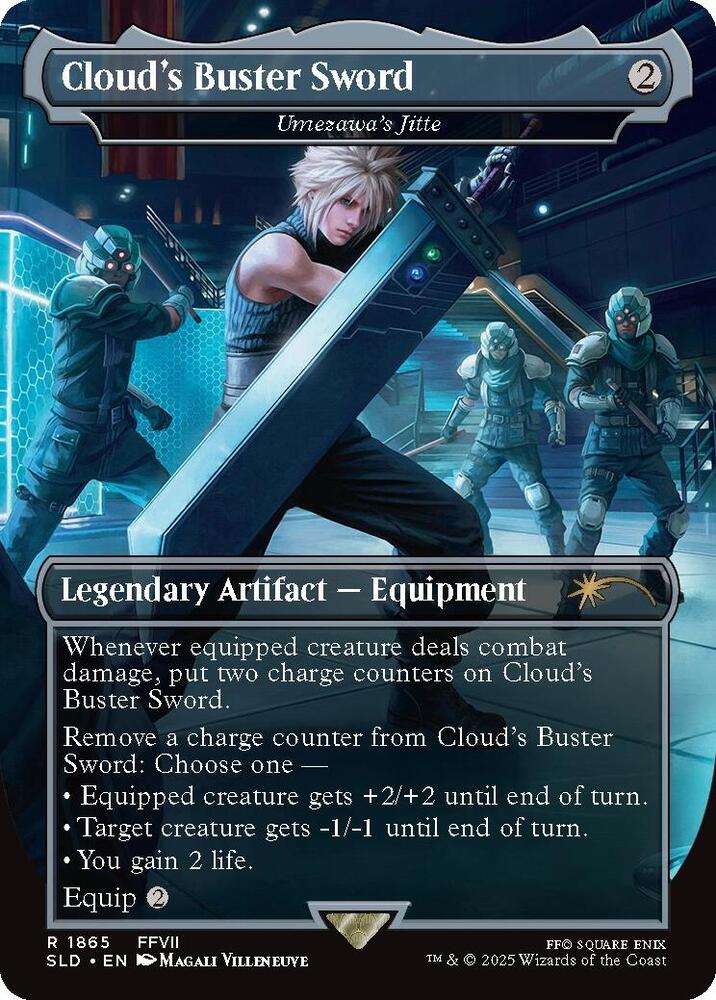 Clouds Buster Sword Umezawas Jitte 1865 (Secret Lair Drop Series)  | Good Games Adelaide SA