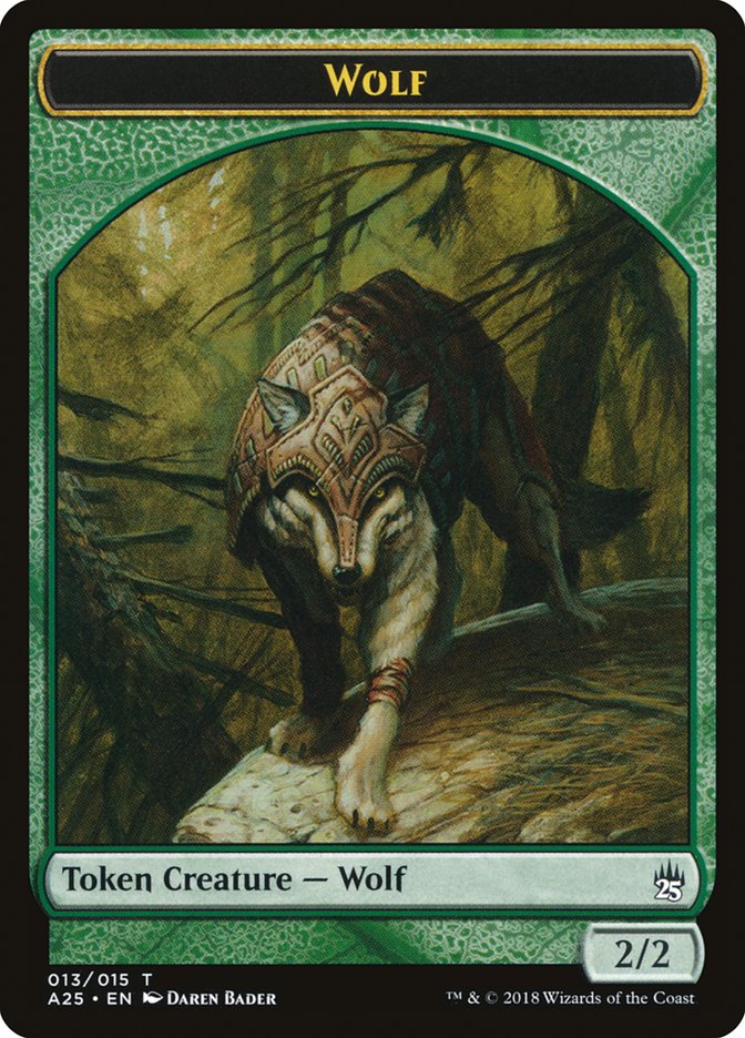 Wolf Token (013) [Masters 25 Tokens] | Good Games Adelaide SA